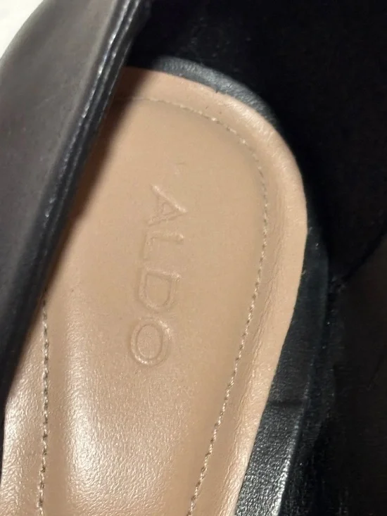 Aldo Black Pointed-Toe High Heel Pumps - Picture 6 of 9